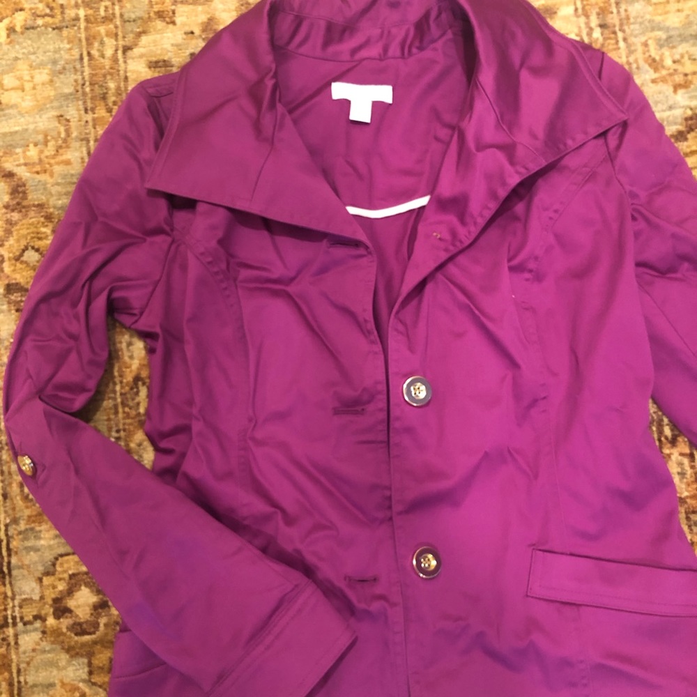 Purple Charter Club Women’s Jacket